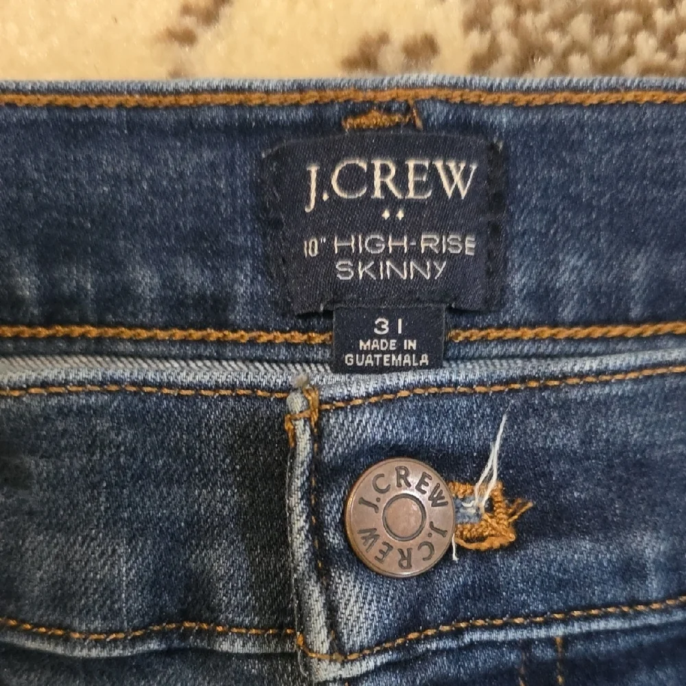 J. Crew Ankle Cropped Blue Jeans‎